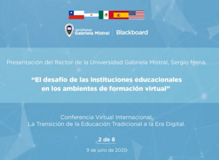 Conferencia Virtual Internacional - Rector Sergio Mena