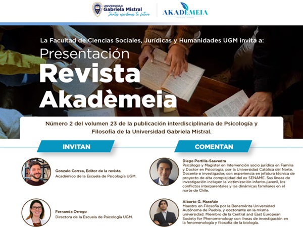 27/08 12.00 horas: En directo presentación de Revista Akadèmeia Número 2 del volumen 23