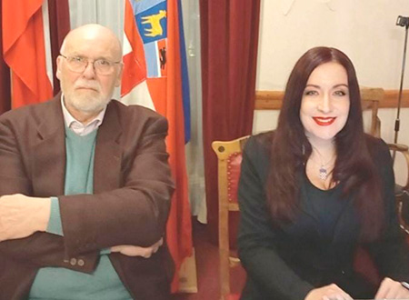 Estudiante UGM representó a la universidad en seminario sobre la inmigración croata en Magallanes