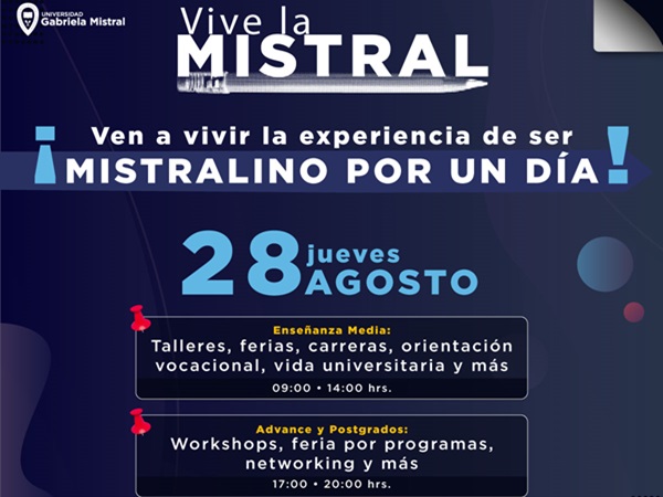 ¡Vive La Mistral 2025!: Jueves 28 de agosto – Inscríbete aquí