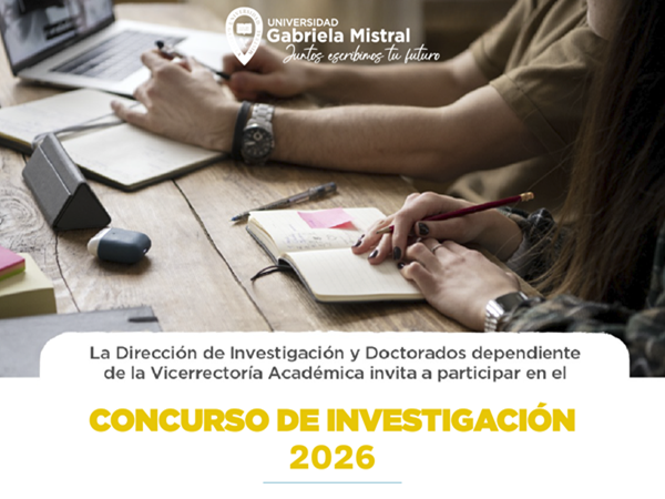 UGM convoca a su Concurso Interno de Proyectos de Investigación 2026