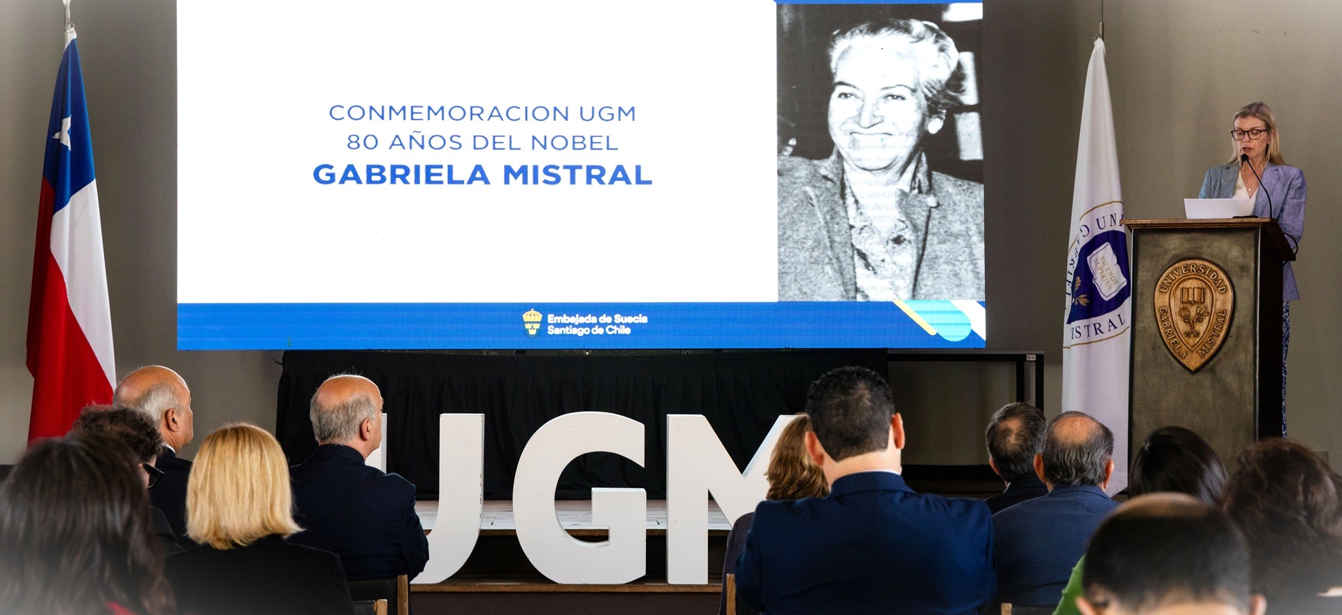 Acto académico Mistral 80 años