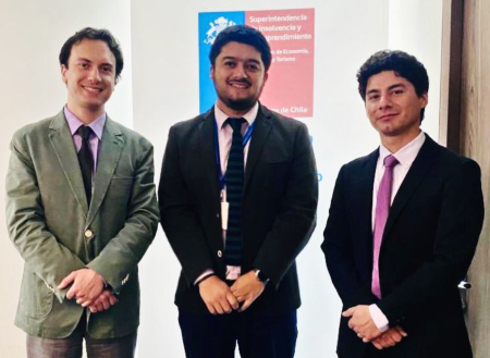 Estudiantes de Derecho UGM inician pasantía en la Superintendencia de Insolvencia y Reemprendimiento