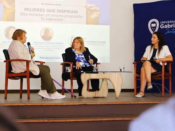 Neva Milicic y María Angélica Kotliarenco reflexionaron sobre el rol social de la psicología en Conversatorio UGM “Mujeres que inspiran”