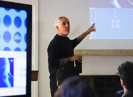 UGM celebró el Día del Diseño con charla de Werner Fett y workshop creativo para estudiantes