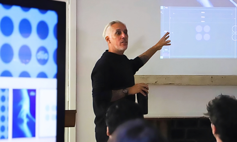 UGM celebró el Día del Diseño con charla de Werner Fett y workshop creativo para estudiantes