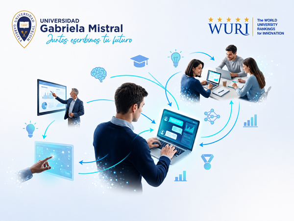 Universidad Gabriela Mistral es reconocida en el WURI 2026 por proyectos innovadores con inteligencia artificial