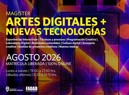 UGM lanza magíster de Artes Digitales y Nuevas Tecnologías