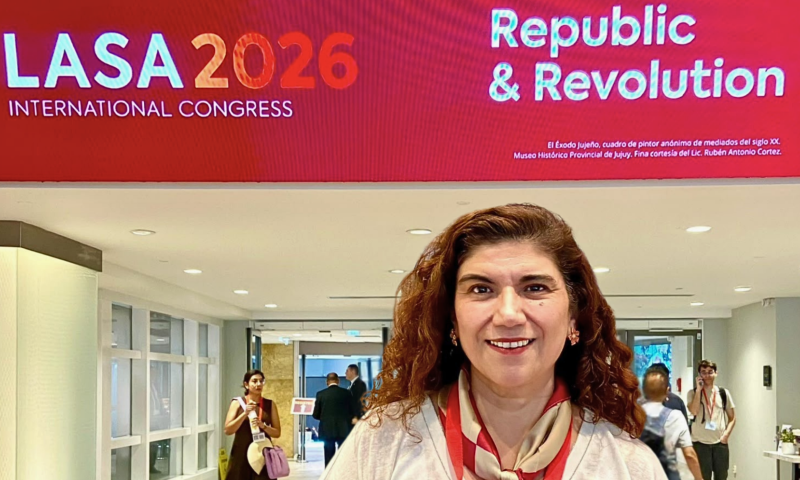Alejandra Santana, investigadora y académica UGM, presentó resultados de proyecto Fondecyt en Europa