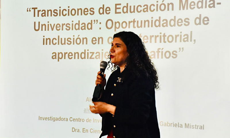 Dra. Alejandra Santana representa a la UGM en seminario sobre trayectorias educativas inclusivas