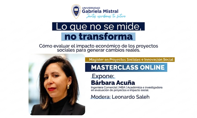 Revive la masterclass del Magíster en Proyectos Sociales sobre evaluación de impacto social