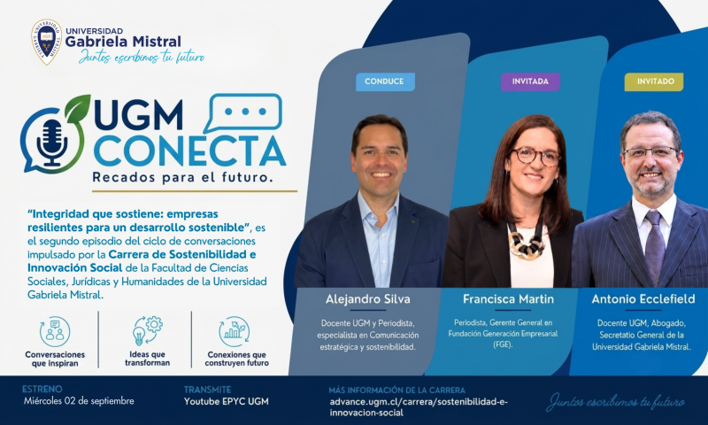 Escucha el nuevo capítulo de UGM Conecta sobre integridad organizacional y sostenibilidad