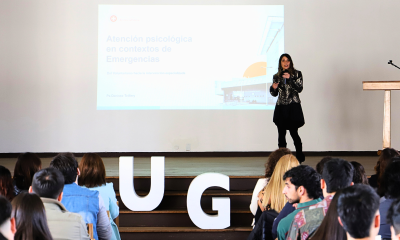 Psicología en emergencias y desastres: especialista aborda los desafíos de la intervención en la UGM